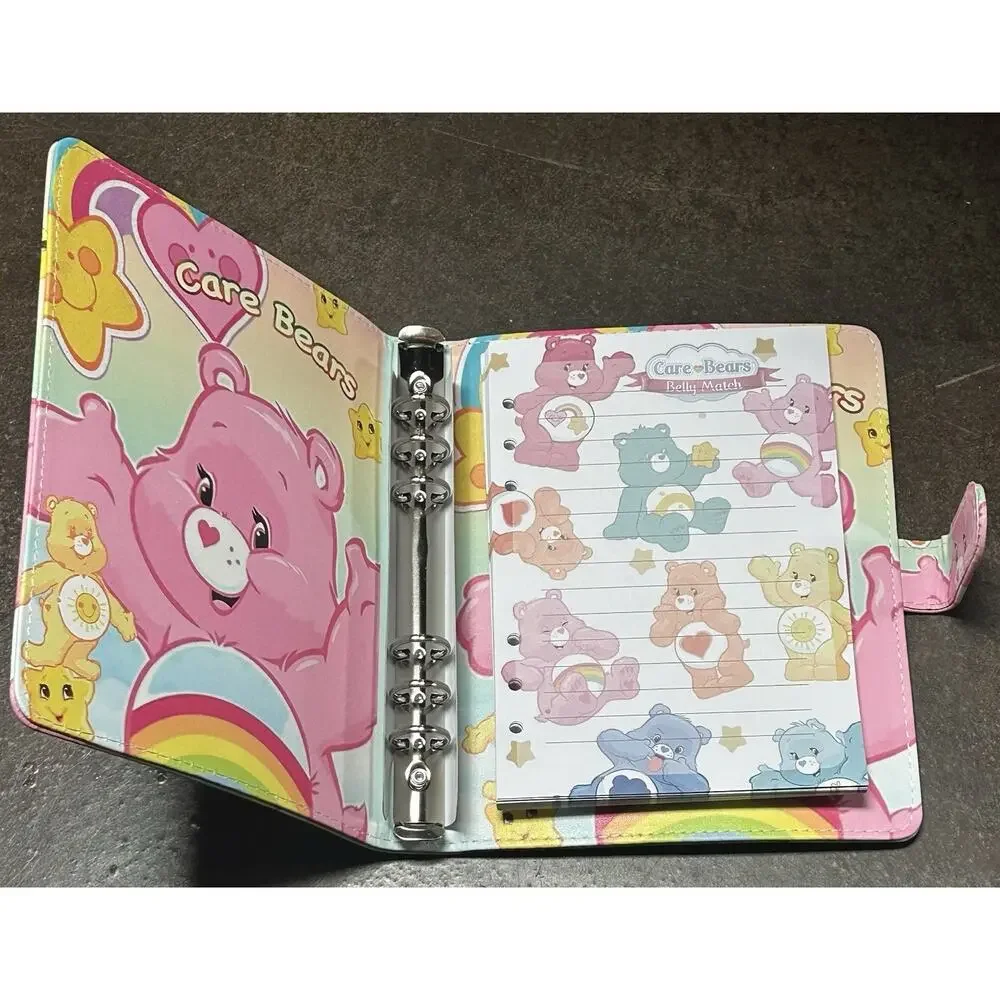 Care Bear A5 Binder w/ matching paper